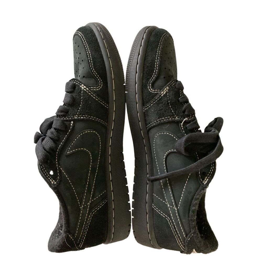 Nike Air Jordan 1 Low OG SP x Travis Scott “Black Phantom” Size 6 (DM7866-001)